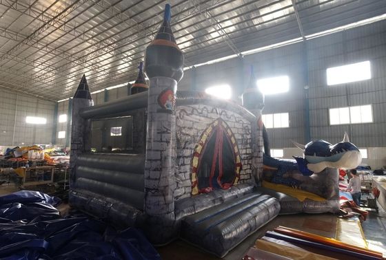 Vermaak opblaasbaar Activiteitscentrum voor kinderen met aanpasbaar kasteel en springhuis