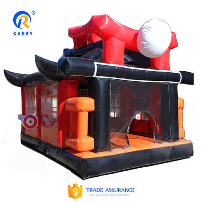 Budokan opblaasbaar trampoline kasteel PVC materiaal Jolly Jumper Bouncy kasteel 6*5*4.2m