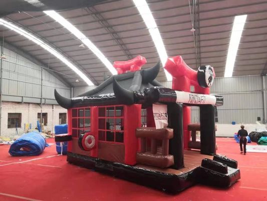 Budokan opblaasbaar trampoline kasteel PVC materiaal Jolly Jumper Bouncy kasteel 6*5*4.2m