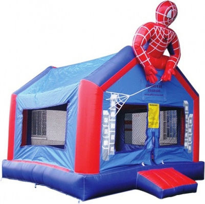 Spiderman opblaasbaar springhuis combo springkasteel voor kinderentertainment