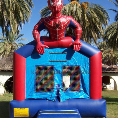 Spiderman opblaasbaar springhuis combo springkasteel voor kinderentertainment