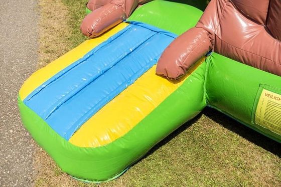 Tree House opblaasbare combinatie glijbaan trampoline EN71/CE/Lead gecertificeerd en logo drukken
