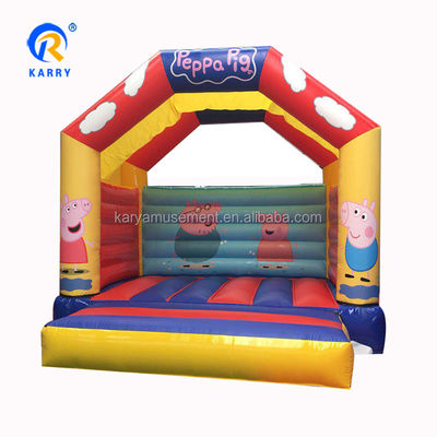 EN71/EN14960/CE Gecertificeerd Kinderen Air Bounce House Springkasteel met aanpassing
