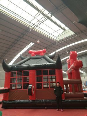 KR-BH610 kenmerken PORTABLE Yard Commercial Bloatbare Bouncer PVC