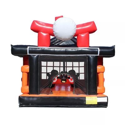 EN71/EN14960/CE Gecertificeerd opblaasbaar Samurai Pavilion Bounce House met blazer voor school