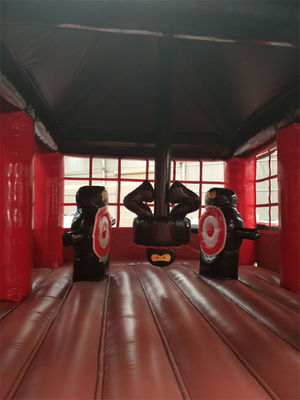 EN71/EN14960/CE Gecertificeerd opblaasbaar Samurai Pavilion Bounce House met blazer voor school
