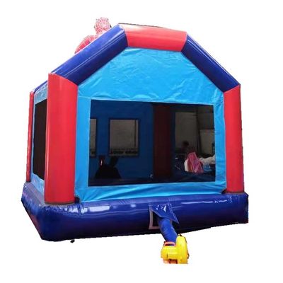 CE Blower Include Spider-Man opblaasbare uitsmijter Custom Commerciële Bounce House