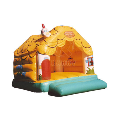 Draad Accessoires Happy Hop Bouncer Kasteel voor kinderen Cartoon Dophin opblaasbaar speelgoed
