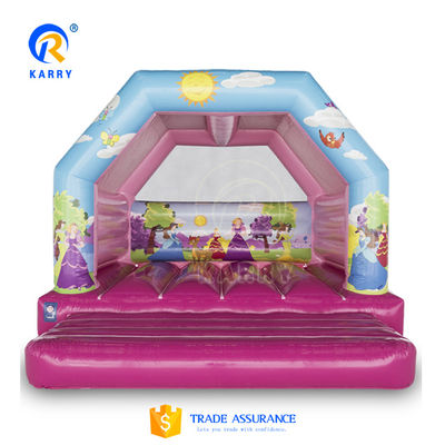 Draad Accessoires Happy Hop Bouncer Kasteel voor kinderen Cartoon Dophin opblaasbaar speelgoed