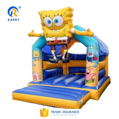 Draad Accessoires Happy Hop Bouncer Kasteel voor kinderen Cartoon Dophin opblaasbaar speelgoed