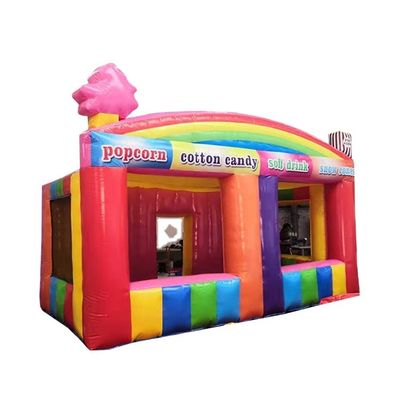 Partij moet hebben Commerciële Verhuur Kinderen Concessies Stand met opblaasbare springkasteel