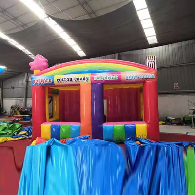Partij moet hebben Commerciële Verhuur Kinderen Concessies Stand met opblaasbare springkasteel