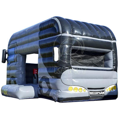 Unisex opblaasbaar springkasteel met glijbaan De ultieme KR-BH610 opblaasbare bumper auto