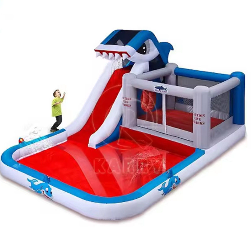 Goedkope opblaasbare waterpark perfect voor commerciële gelegenheden