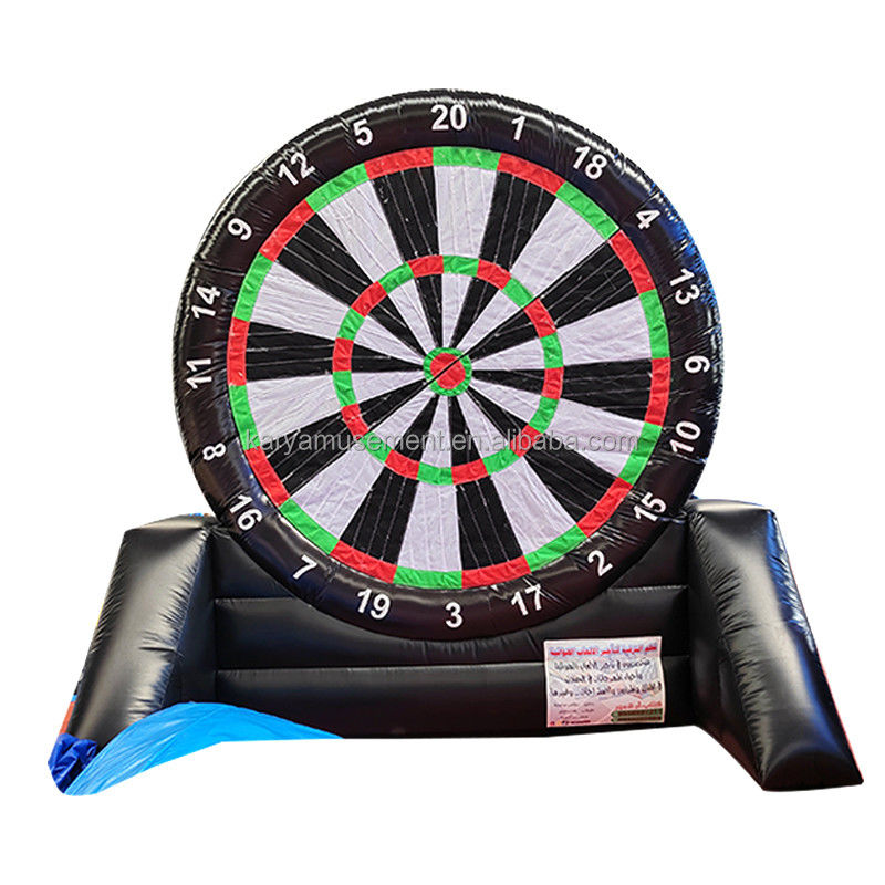 Indoor en outdoor entertainment PVC opblaasbare voetbal/voetbal doel voor unisex plezier