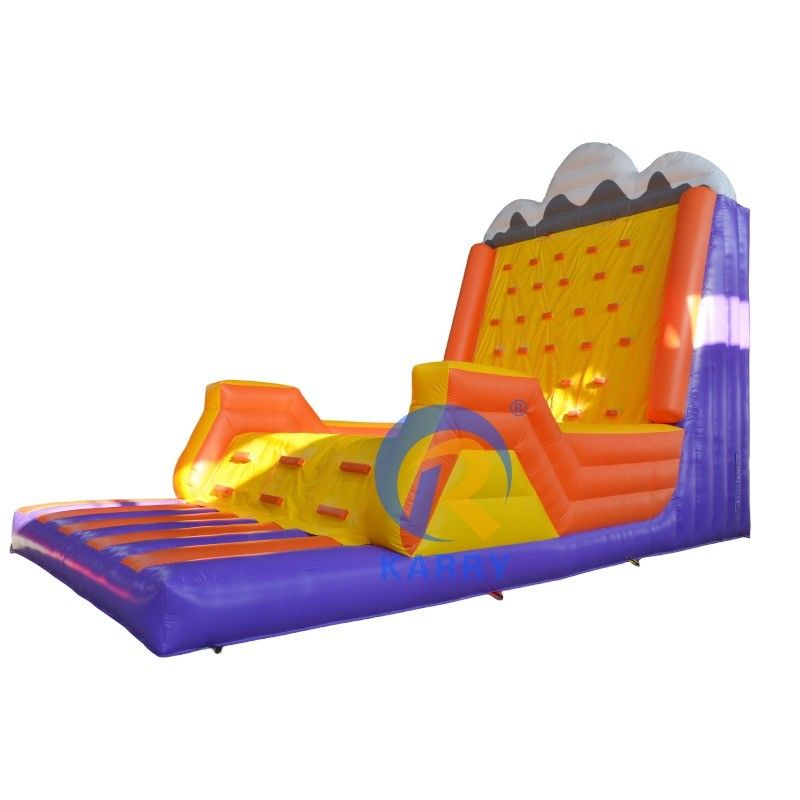 Binnen- en buitentrainingscentrum Unisex opblaasbare rotsmuur met PORTABLE kenmerken