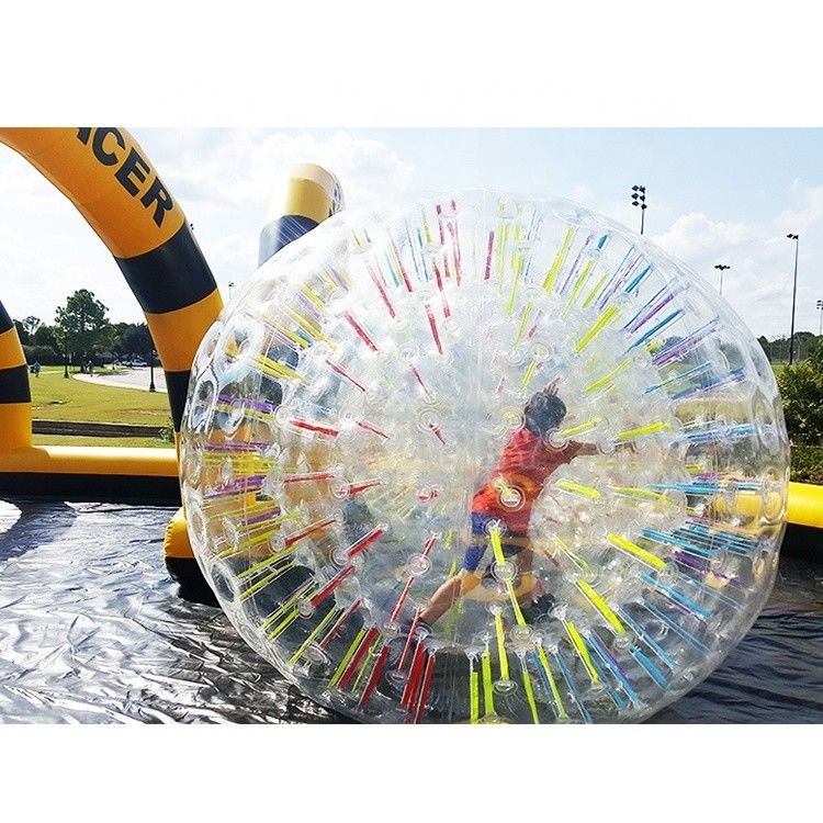 2.6m diameter opblaasbare bumperbal voor kinderen en volwassenen kleurrijk op aanvraag Zorb Ball