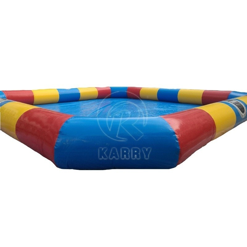 Watervermaak Achtertuin Opblaasbaar zwembad Geniet van Bumper Boats of Zorbing Waterballs