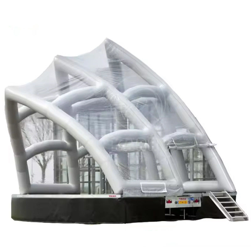 Buitenopblaasbare tent in Sydney Opera met wit ontwerp en accessoires inbegrepen