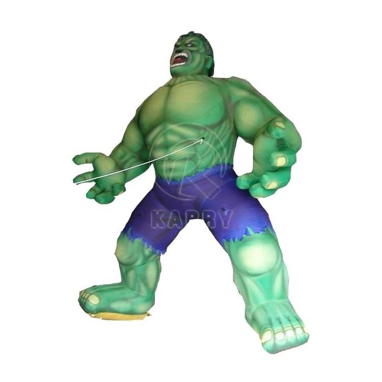 Buitenadvertentie Opblaasbaar Reuzen Hulk en Spiderman model voor opvallende evenementen