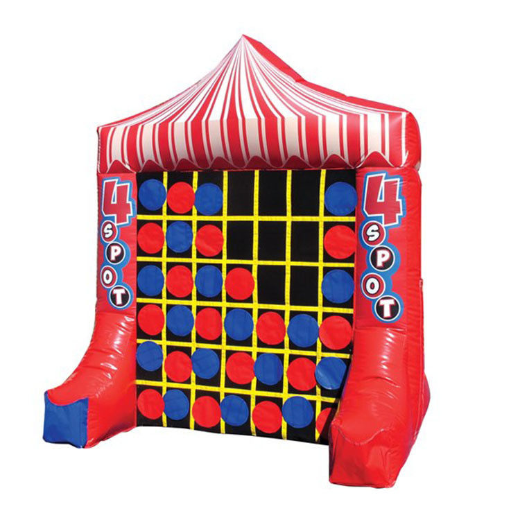 PORTABLE Interactieve sportgames Kleurrijk Carnavalspel Tic Tac Toe Muur en Connect 4