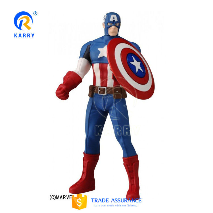 Op zoek naar een duurzaam PVC Marvel Superhero opblaasbaar Captain America.
