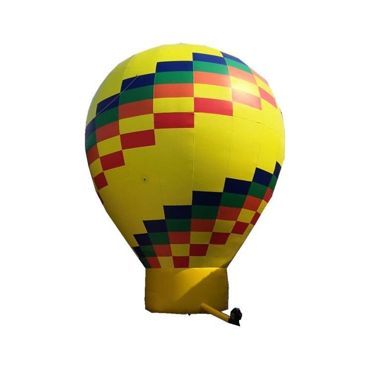 8m Hoogte Lucht Kleurrijke Ballon Print Print Klant Logo Print Voor Promotie Promotie