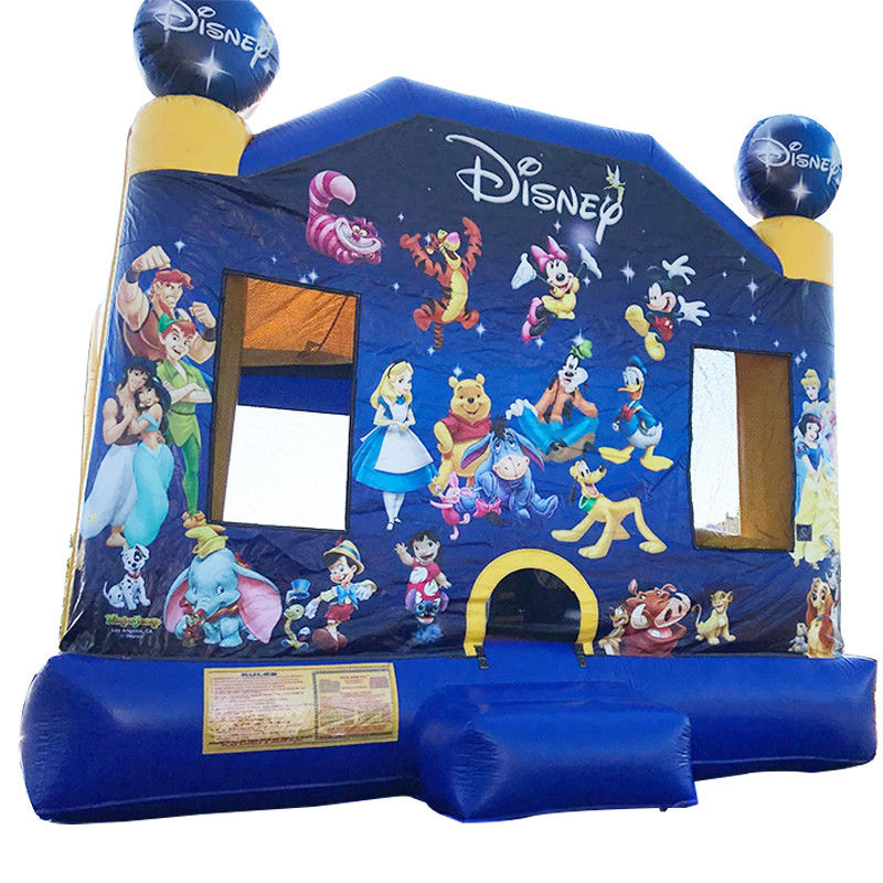 Cartoon thema Bounce House PVC opblaasbare trampoline kasteel voor kinderen CE/EN71/EN14960