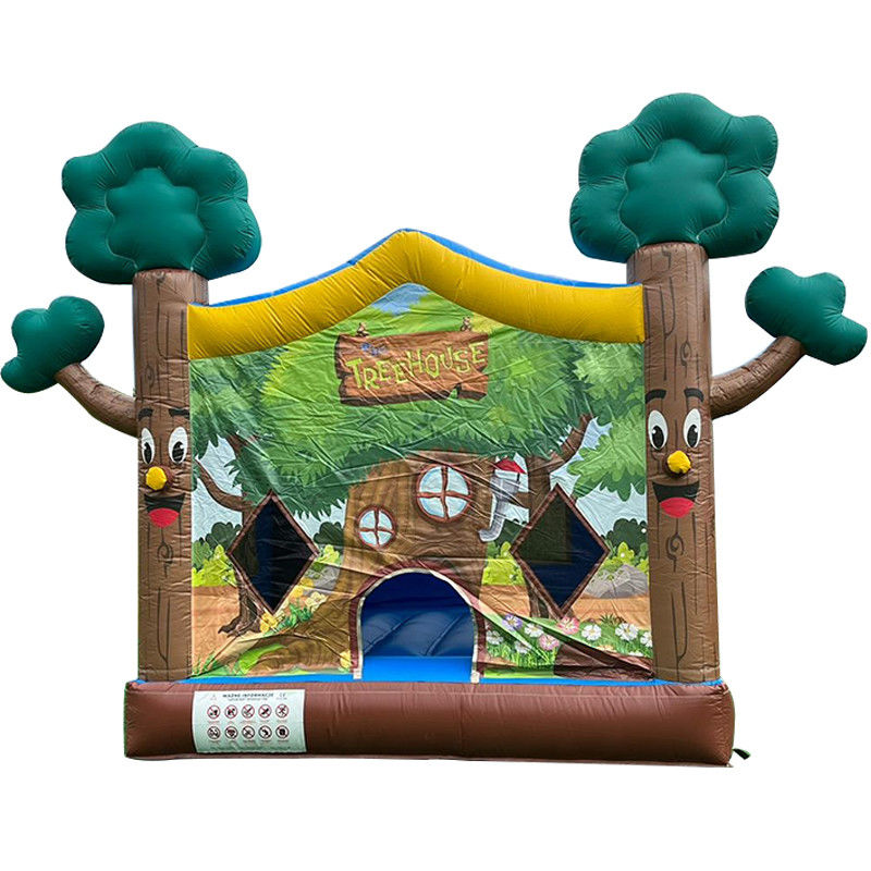 14 Jaar Op Geslacht Neutraal PVC opblaasbaar boomhuis Bounce House Kasteel voor commercieel gebruik