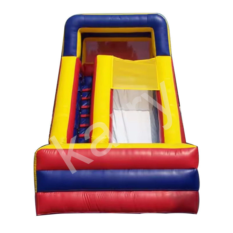 Grote opblaasbare springglijbanen voor buiten met aangepaste grootte en PVC-doekmateriaal