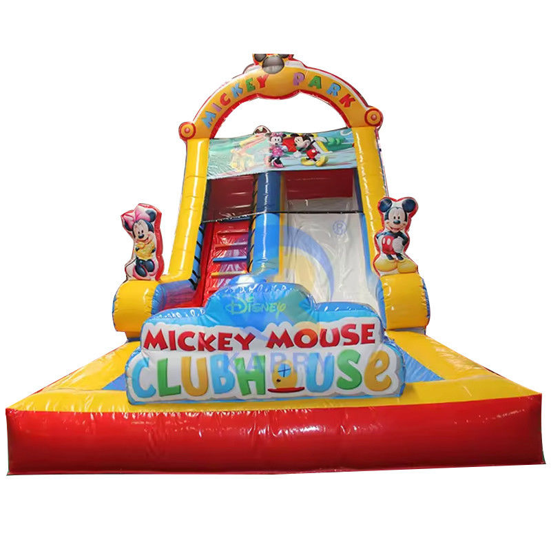 CH PVC Materialen Opblaasbare waterglijbaan Bouncy House Glijbaan Maximale capaciteit 100-500kg Park