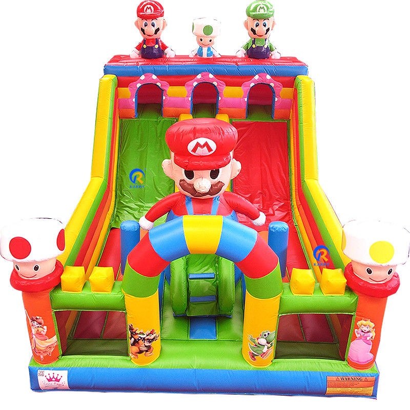Buitenopblaasbare glijbanen voor kinderen Unisex maat Bouncy Castle speeltuin