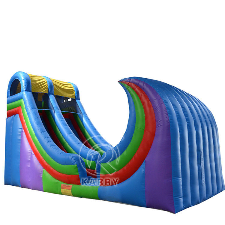 10*3.5*6m Performance-Driven PVC opblaasbare roterende waterslide voor zomerfeestverhuur