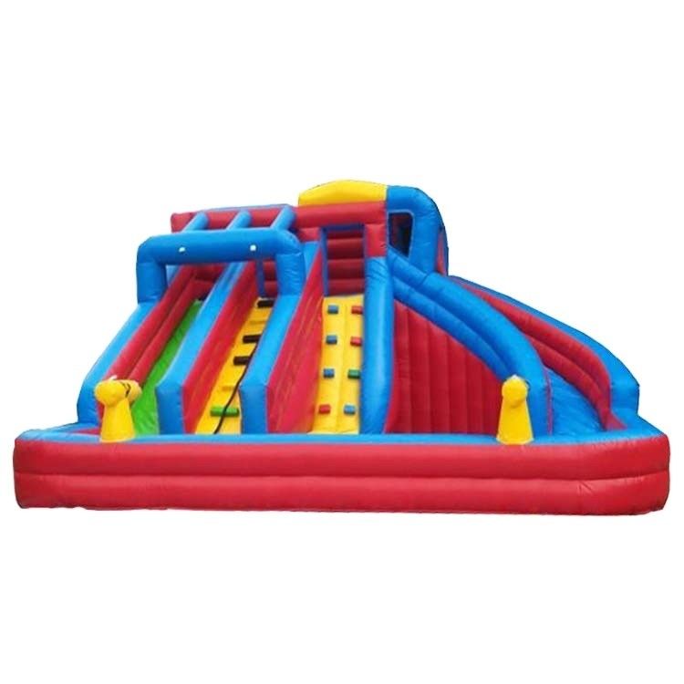 CE Blower en reparatie-accessoires inclusief opblaasbare waterslide voor kinderen met zwembad