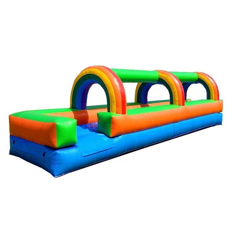 Unisex 22ft kleurrijke vulkaan waterglijbaan voor kinderen en volwassenen