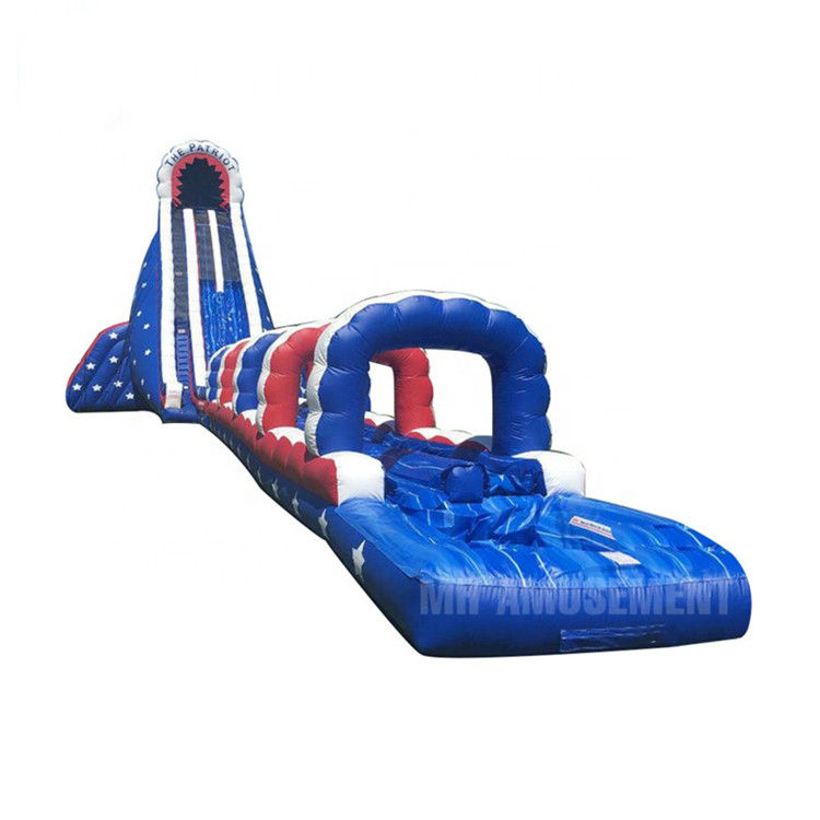 Commerciële opblaasbare droog of waterglijbaan voor zomer Waterpark Kinderen Zwem zwembad Plezier