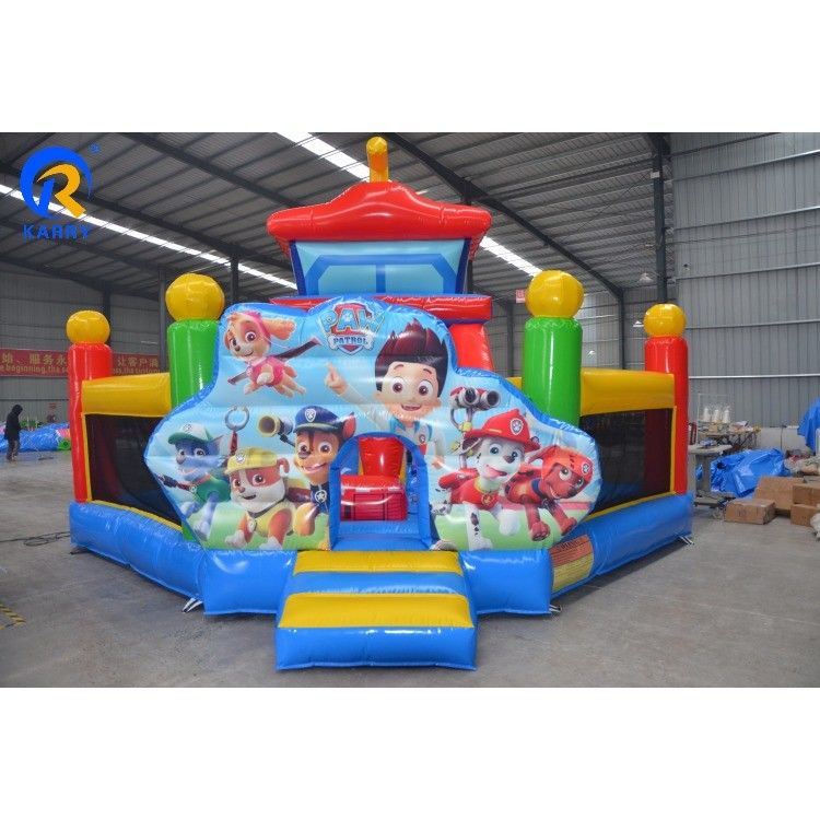 CH Party Jumpers Opblaasbare Bounce House Bouncer met glijbaan en bal zwembad
