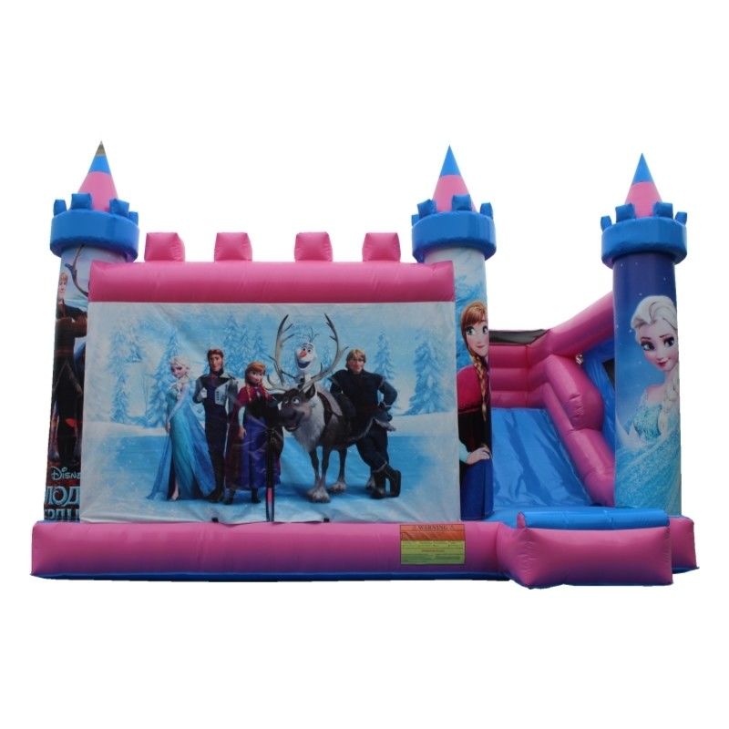 Leeftijd 14 jaar Castle Bounce Pink House Jumping Bouncy Castle voor feestverhuur