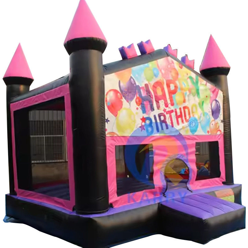 Kleine opblaasbare binnenschuiters PVC opblaasbare springbounces voor verjaardagsfeest