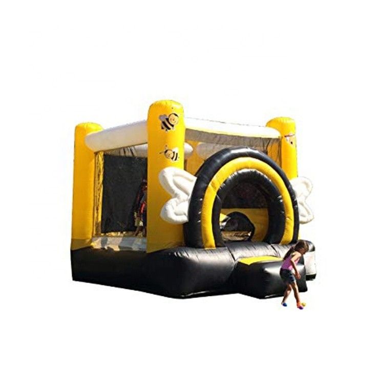 Blow Up Bumble Bee Bounce House Customized Size Commercieel opblaasbaar Bouncy House