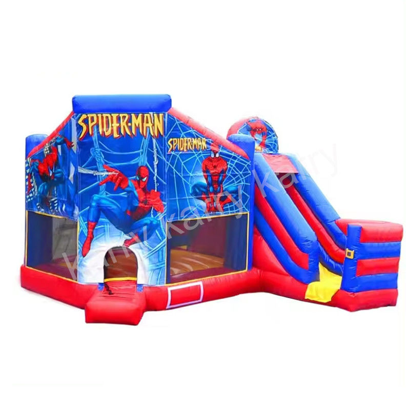 Gebeurtenis Cartoon Spider Bouncy House Star Opblaasbaar Springkasteel voor volwassenen en kinderen